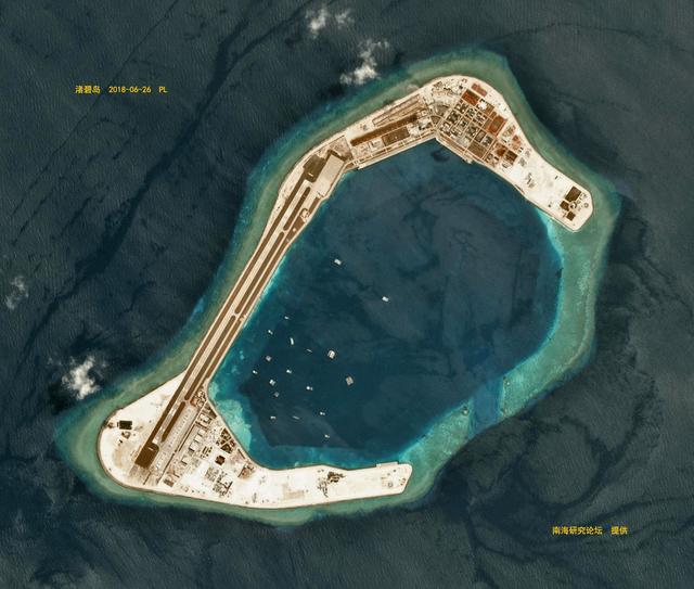 南海十大島礁之二 渚碧島 南海第二大島礁 第一大島礁機場 M頭條